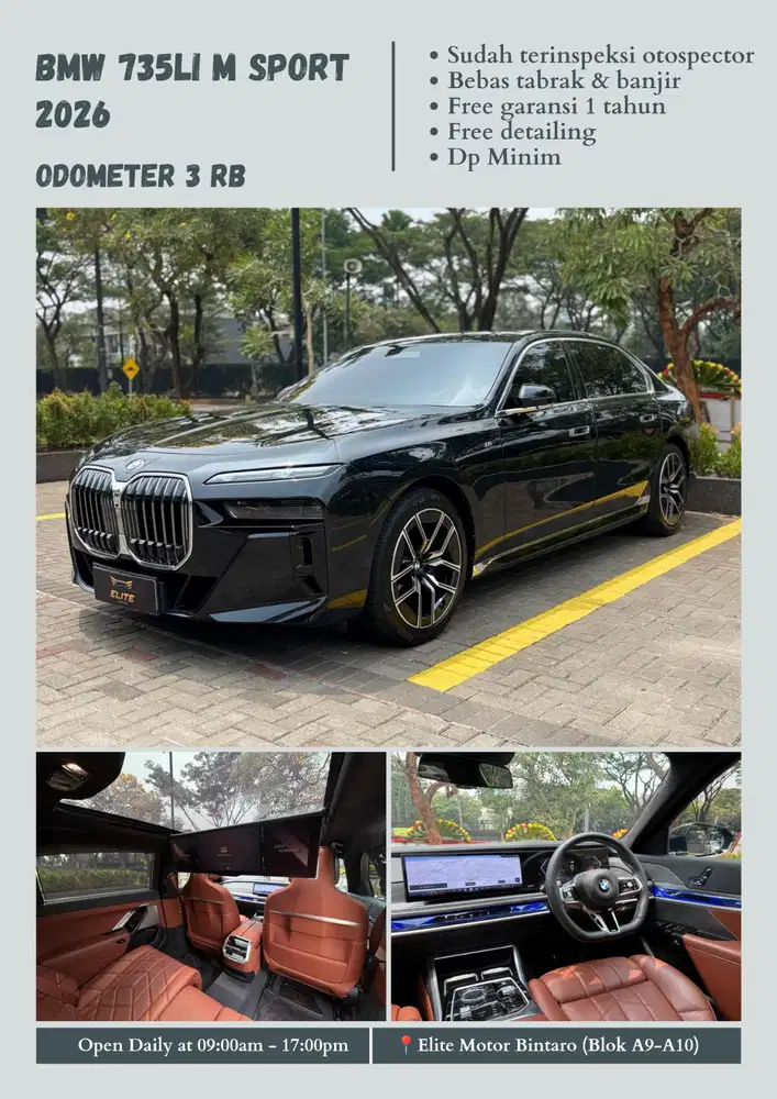 BMW 735Li M Sport 2026