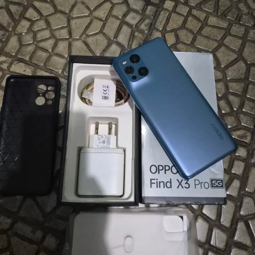 Oppo Find X3 Pro 5G 12+12/256 Fullset Mulus