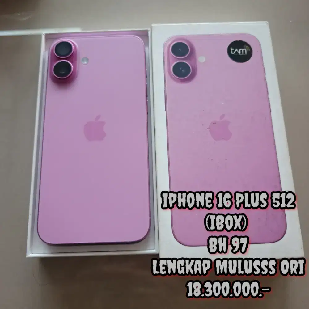 Iphone 16 Plus 512 (iBox) Bh 97