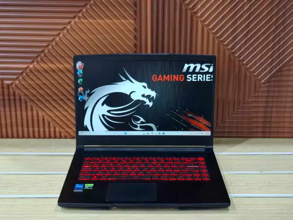 Laptop Gaming Msi Thin GF62 12UC Core i5 12th Rtx 3050