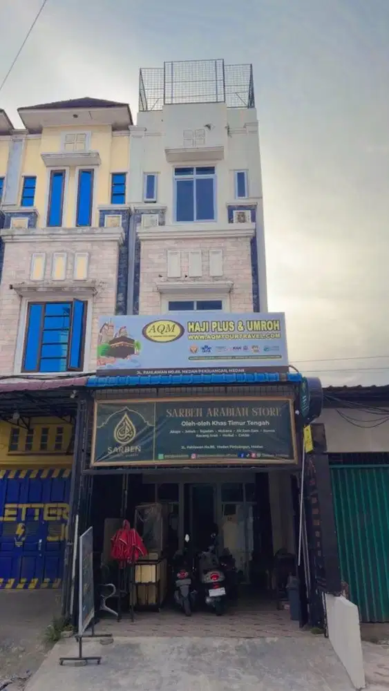Dijual Ruko 3 Lt + Rooftop Daerah Strategis Kota Medan Rp.1.275.000.00