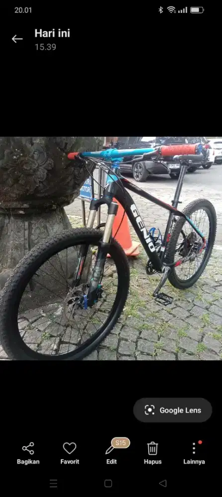Genio siap gowes