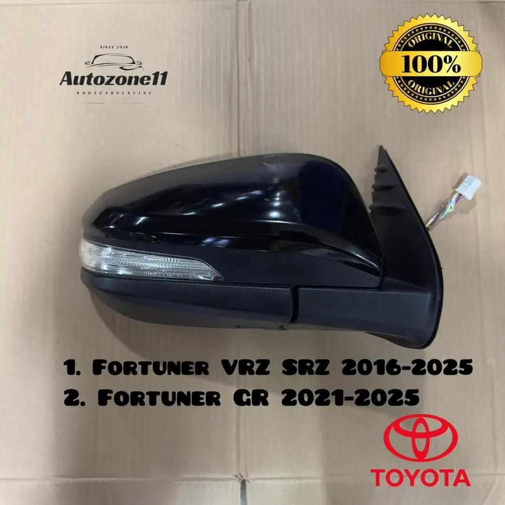 Spion Toyota Fortuner VRZ GR tahun 2016-2025 Original