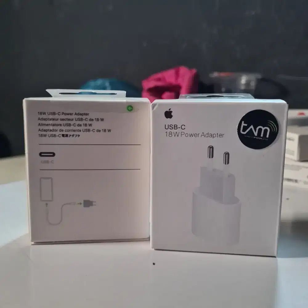 Adaptor iPhone 18W Baru – Fast Charging USB Power Adapter Original