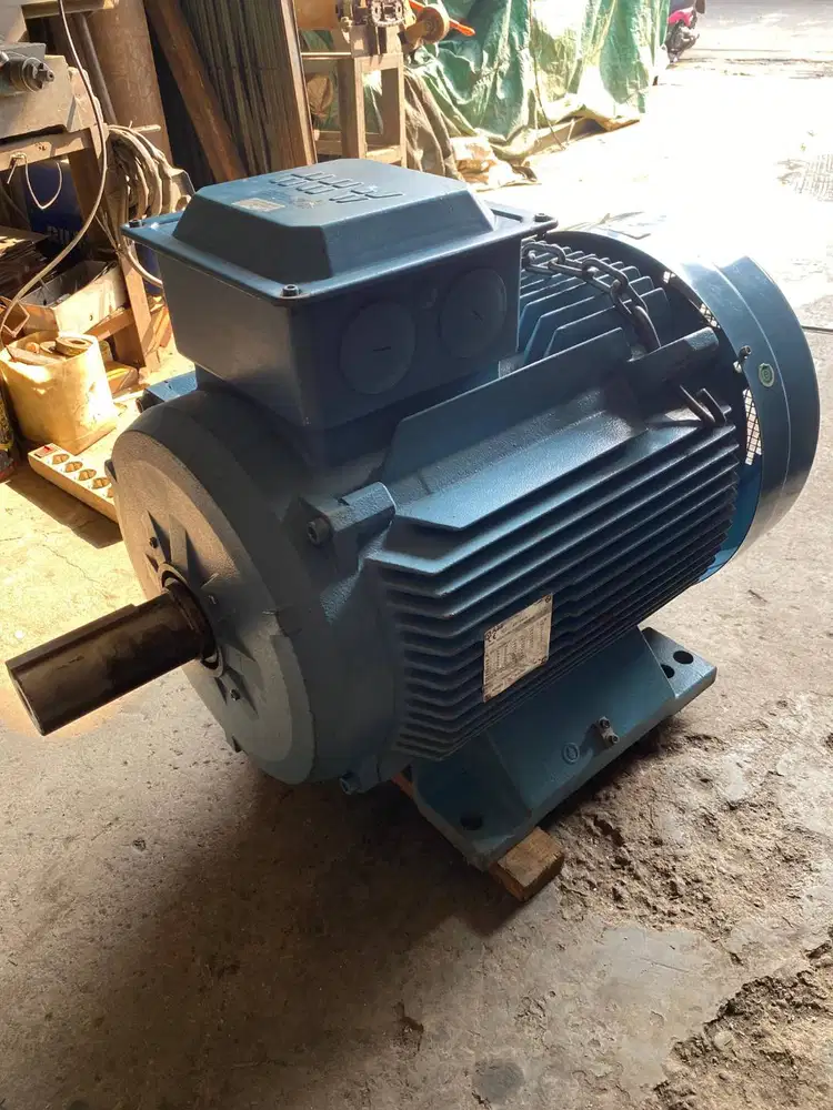 dinamo ABB 75HP 55KW 4POLE  3PHASE elektro motor penggerak 1450 RPM