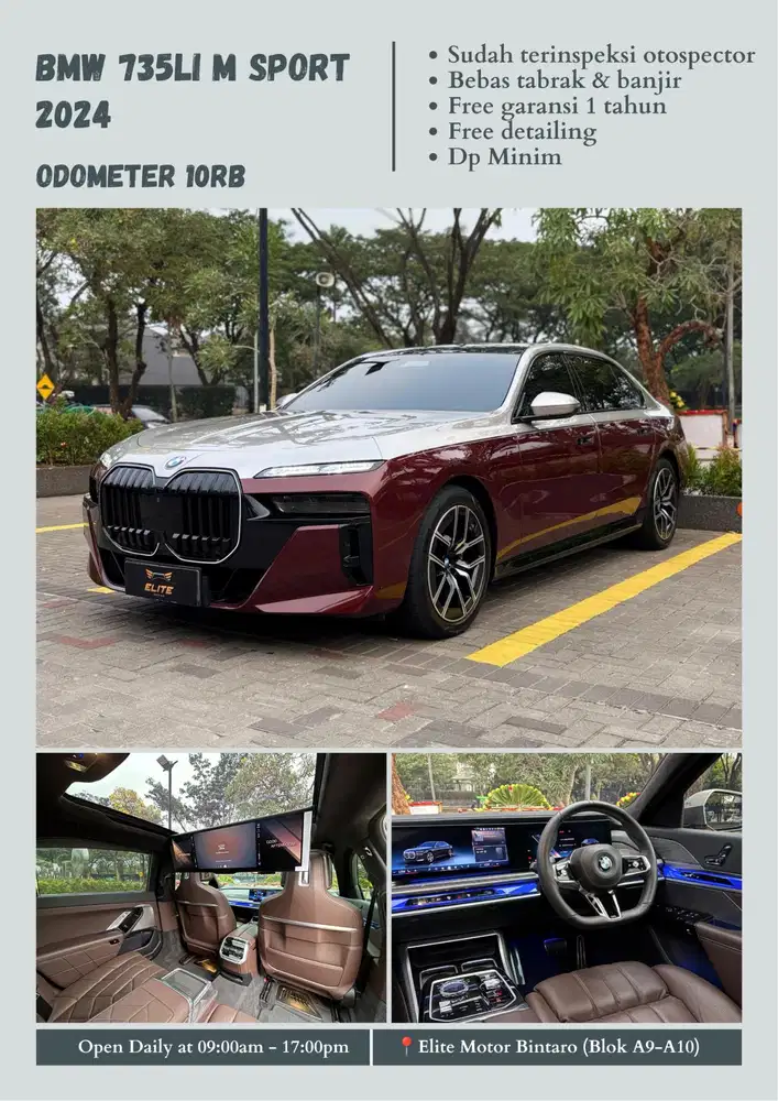 BMW 735Li M Sport 2024
