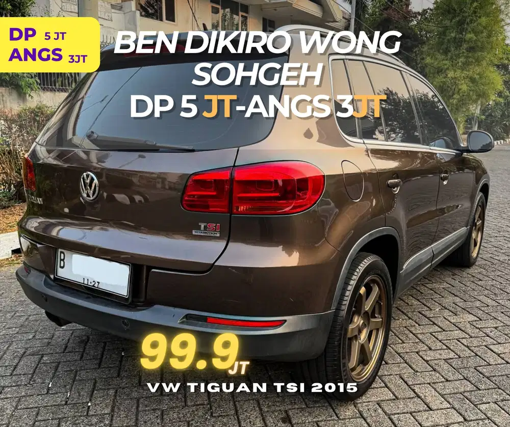 [TERMURAH] VOLKSWAGEN VW TIGUAN 1.4 TSI 2015 NIK 2014