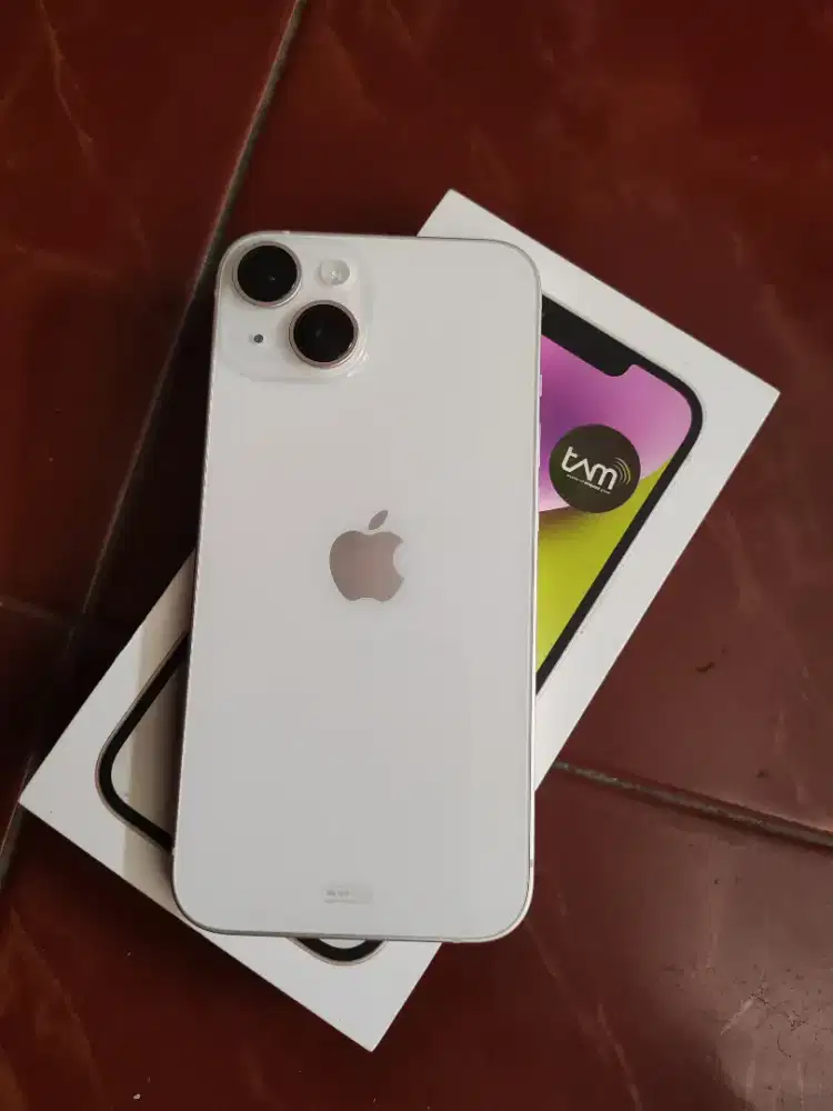 IPHONE 14 128GB IBOX STARLIGHT SIAP PAKAI