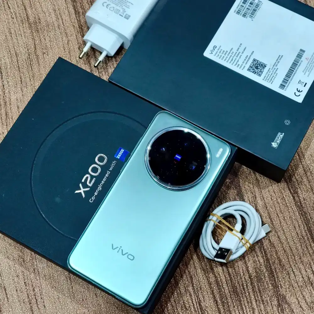 vivo x200 256GB resmi mulus