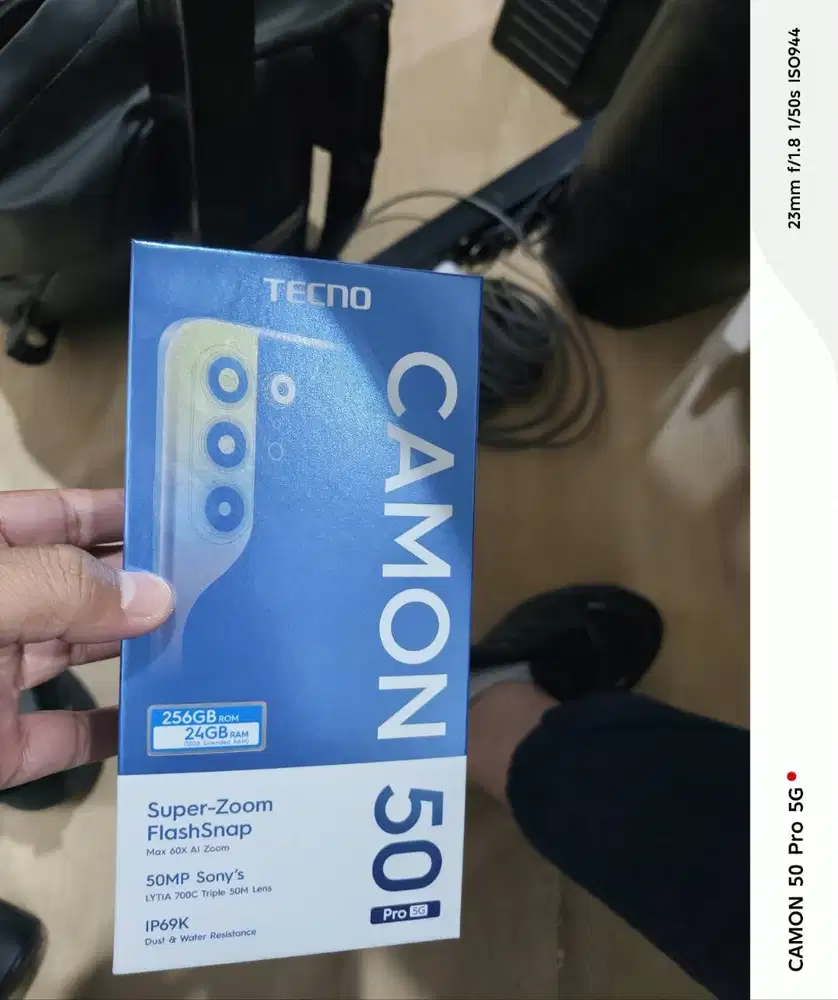Tecno Camon 50 Pro -12 GB RAM -256 GB ROM