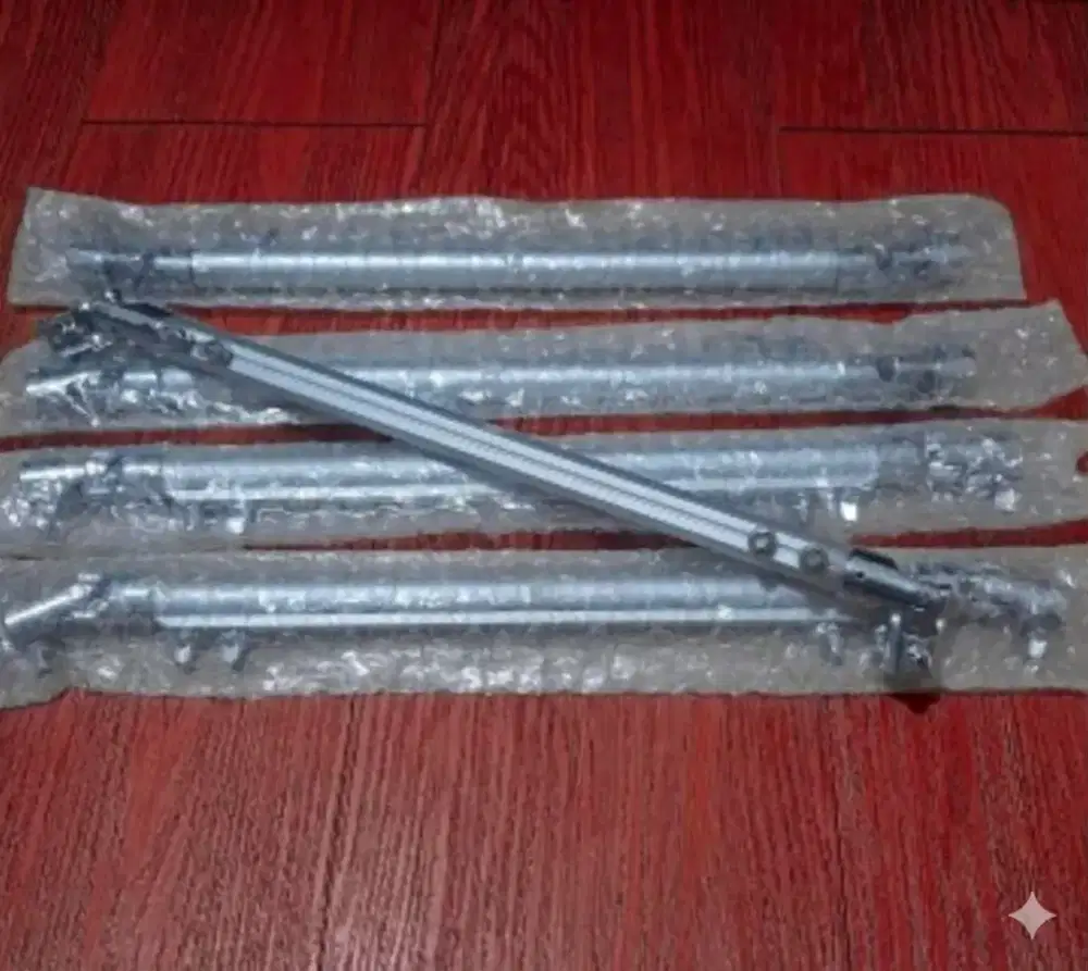 100%br  DOUBLE PEDAL KONEKTOR SAMBUNGAN