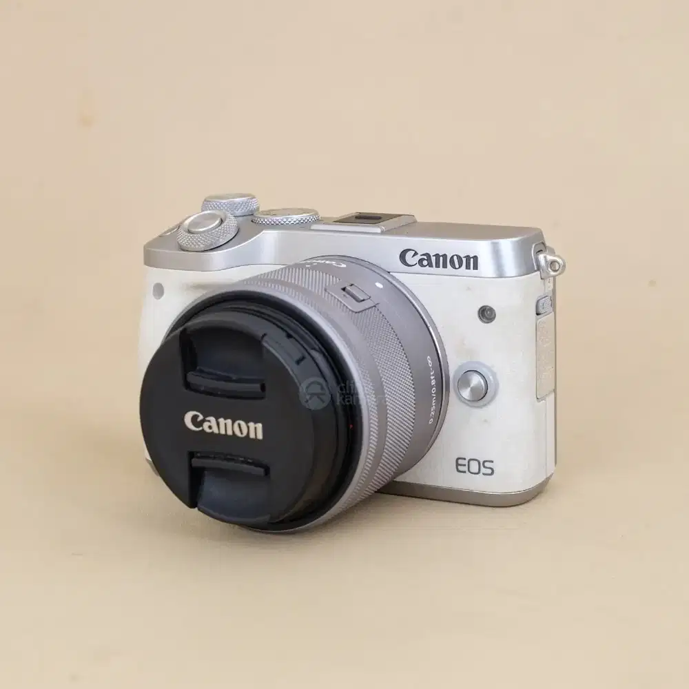 Canon M6 Kit 15-45mm IS STM White