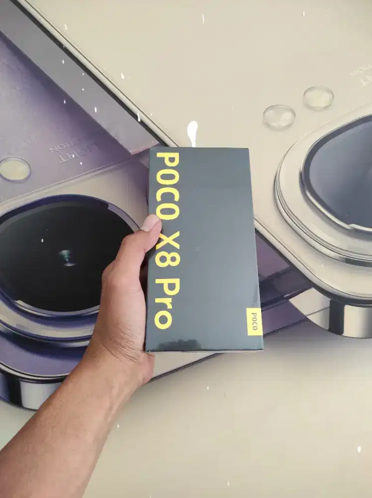 Poco X8 Pro 5G 8/256 Garansi resmi selama 15bulan
