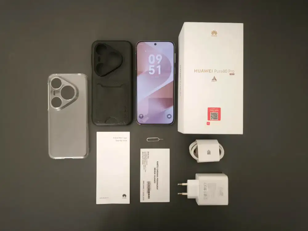 Huawei Pura 80 Pro 12/512 - Fullset Istimewa, Garansi Resmi