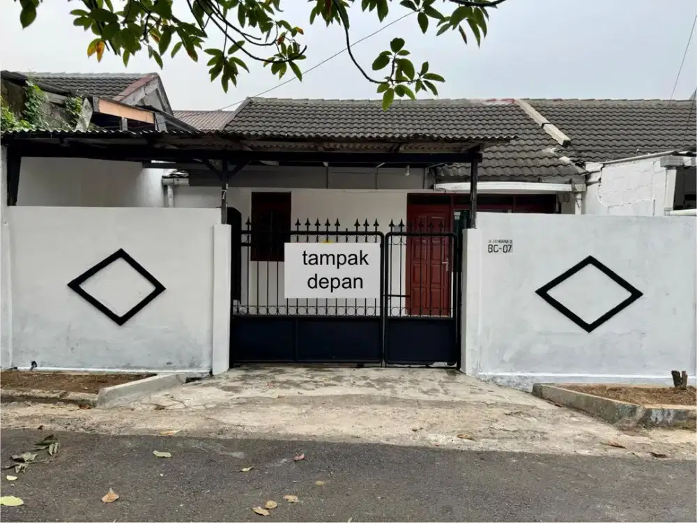 Rumah SEDERHANA siap huni