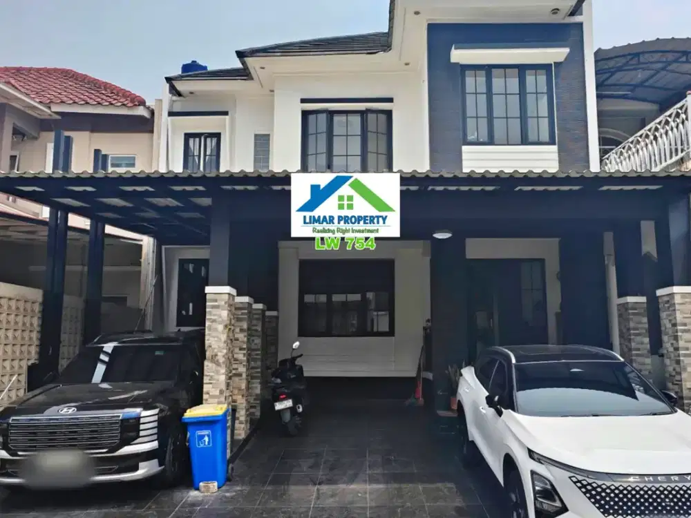 Rumah 2,5 Lantai Siap Huni dan Strategis, Legenda Wisata Cibubur