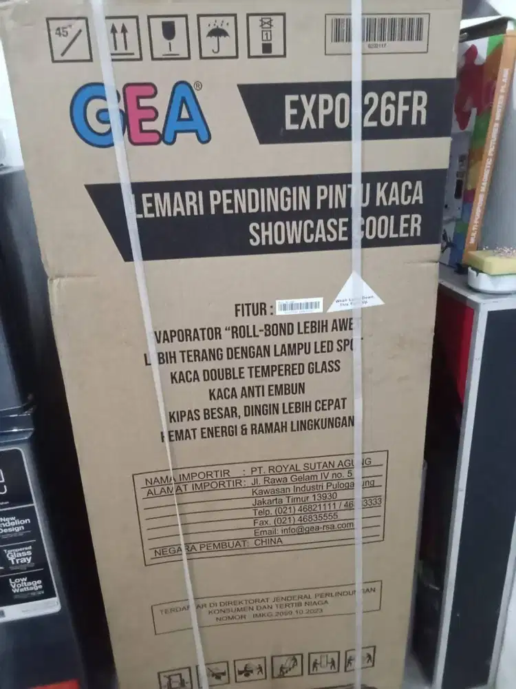 Showcase Gea Kapasitas 207L