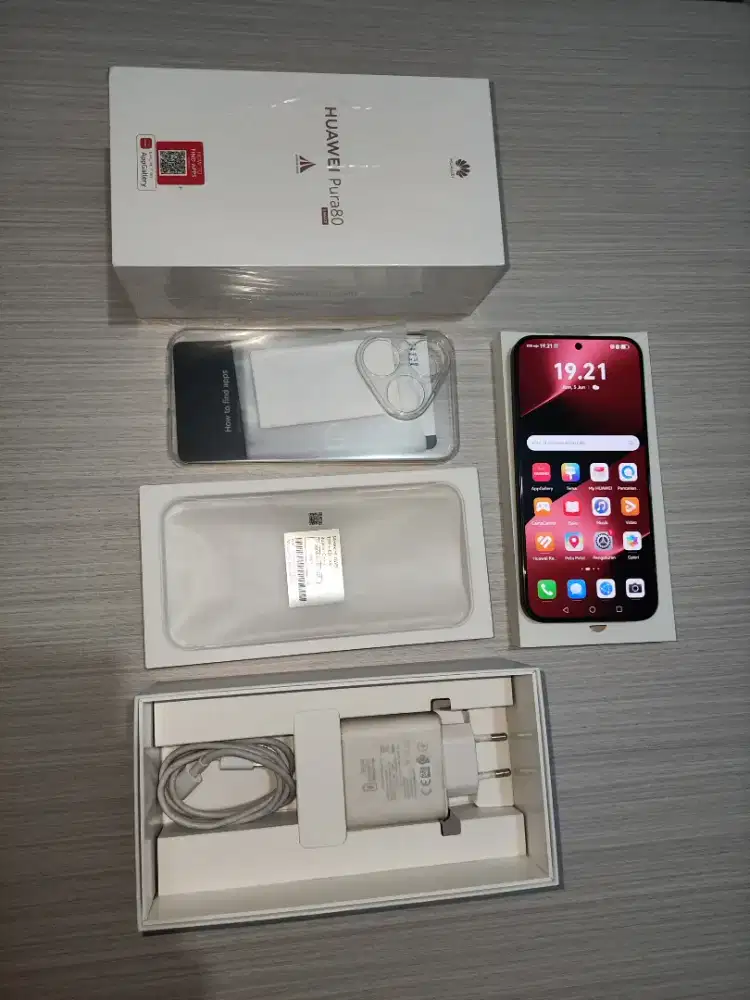 Huawei pura 80 basic ram 12/256gb (fullset mulus)