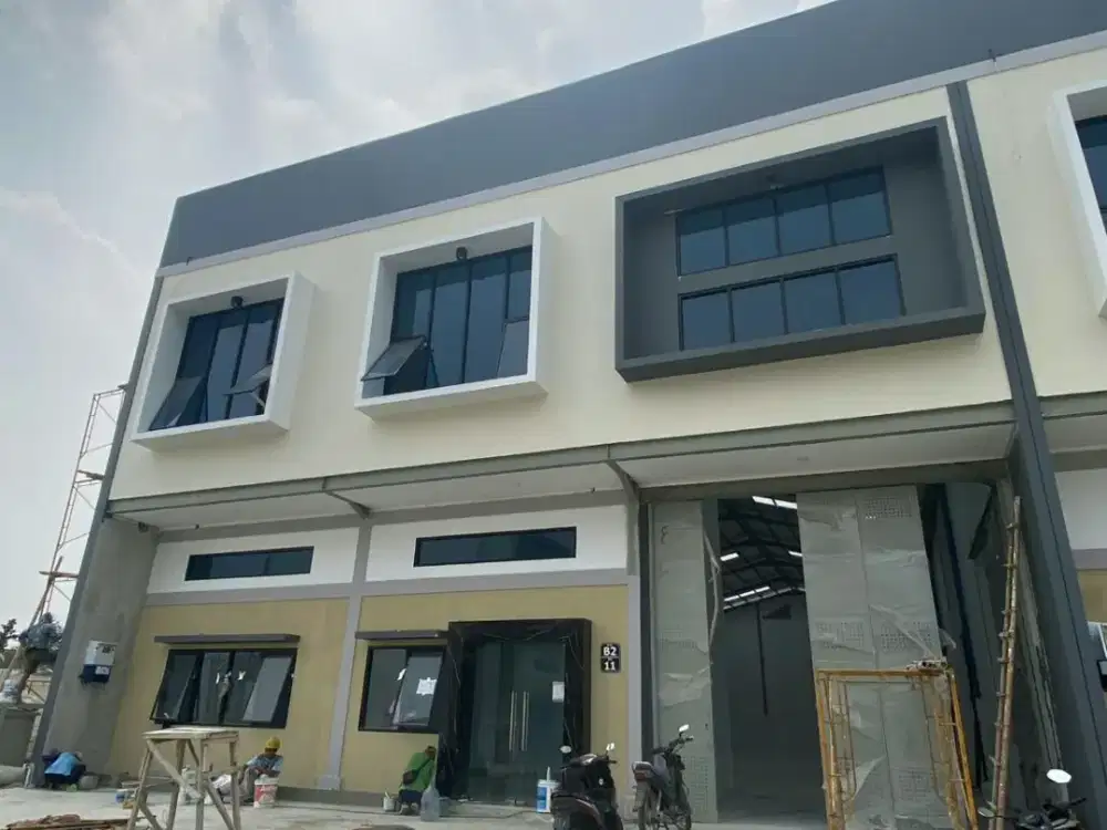Gudang Baru Siap Pakai di Sahate Industrial Park Cipatik KBB
