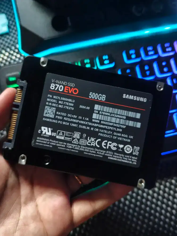 SSD SAMSUNG EVO 870 500GB Sata