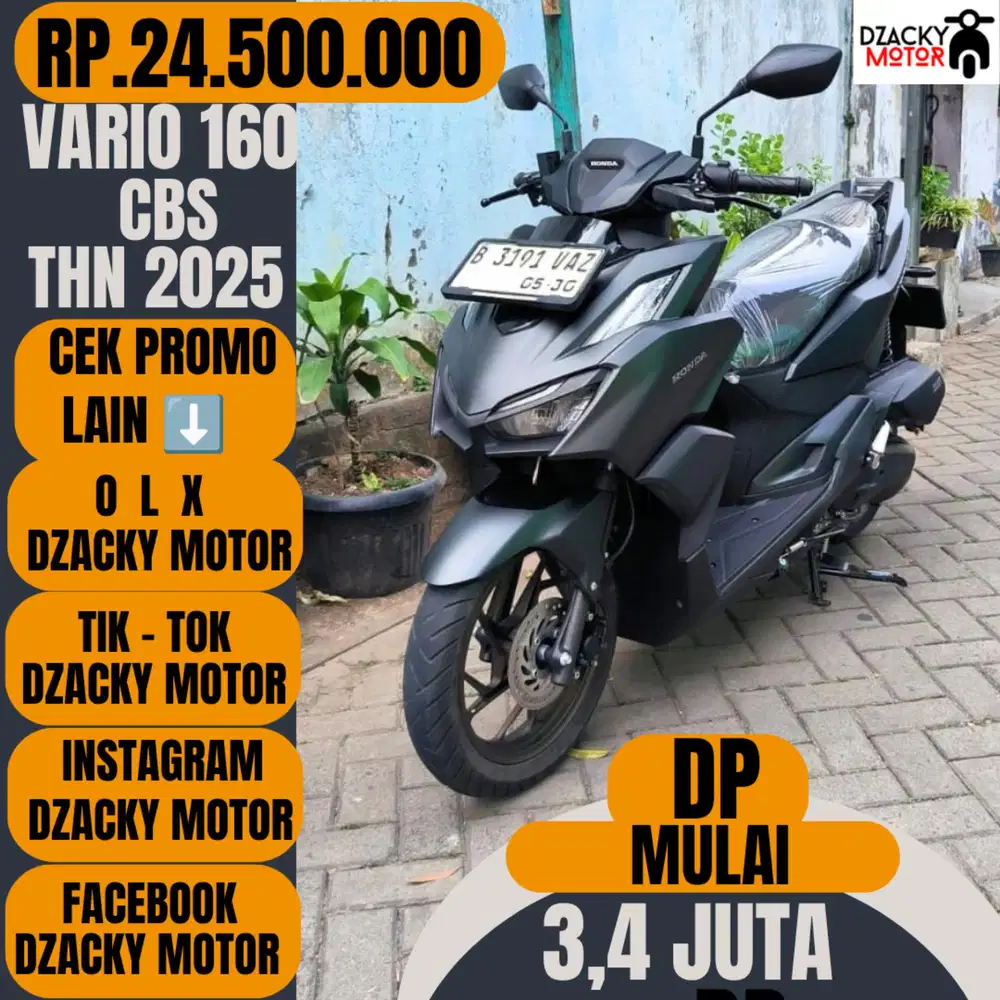 VARIO 160 CBS 2025 SECOND LIKE' NEW