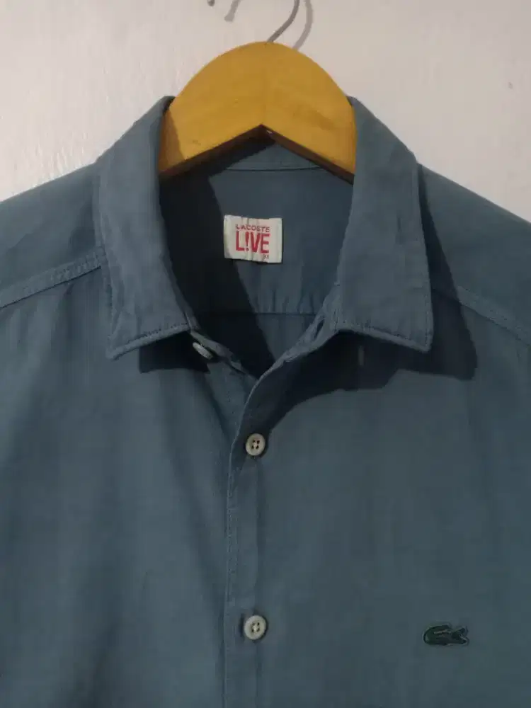 Kemeja Lacoste Size M Slim
