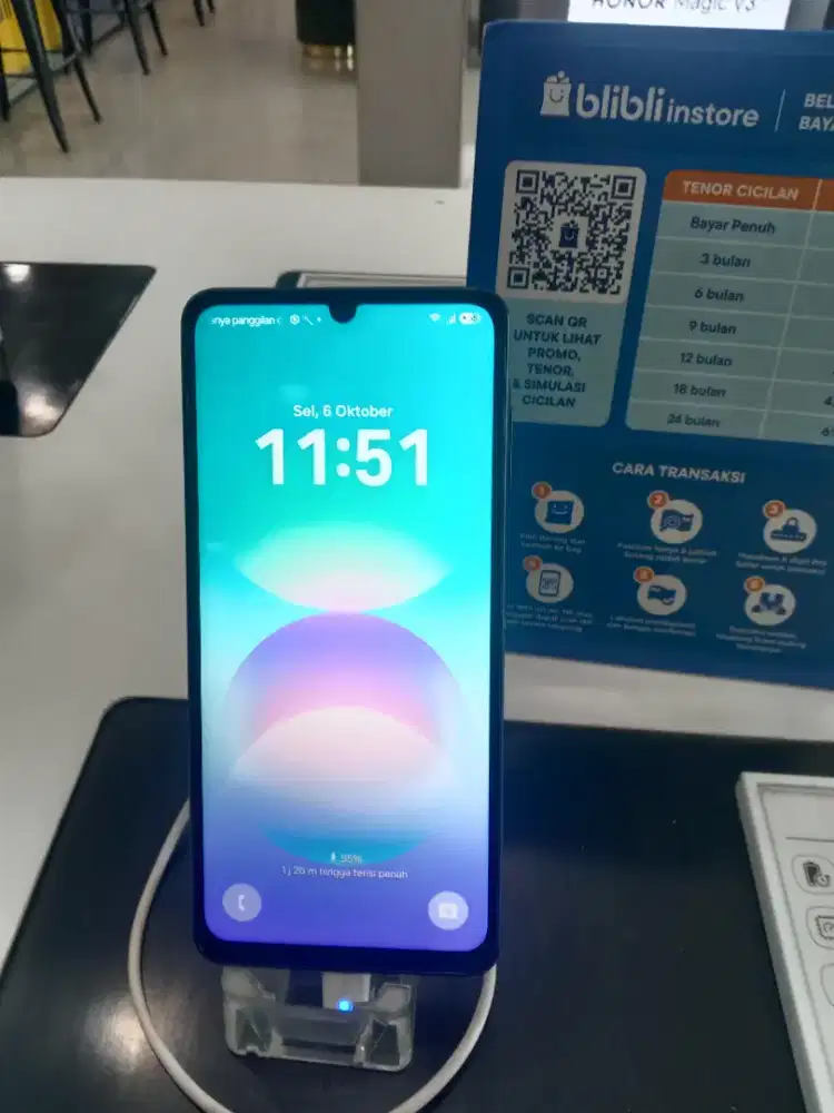 Samsung galaxy A08 ram 4+64
