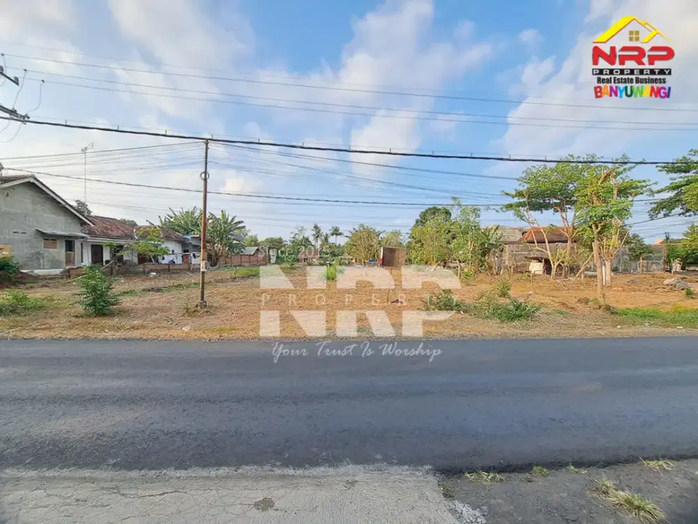 Dijual Tanah Kering Siap Bangun di Klatak - Kalipuro