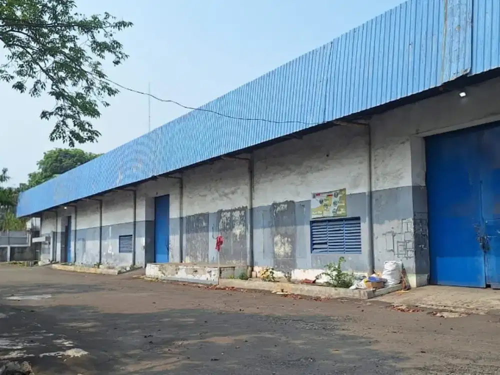 disewakan gudang jalan raya cocok untuk usaha showroom dll di sunter