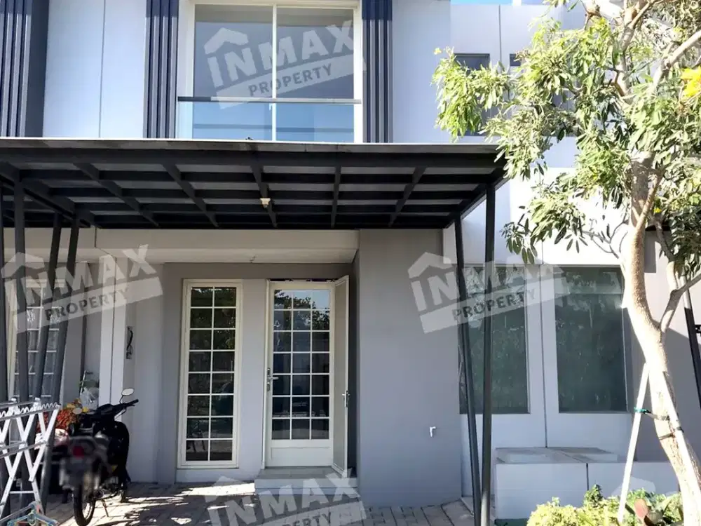Rumah 2 Lantai 3 Kamar Grand Pakuwon Surabaya, Row Jalan Lebar Dekat Sekolah & Mall