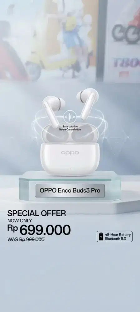 Headset Oppo enco bads