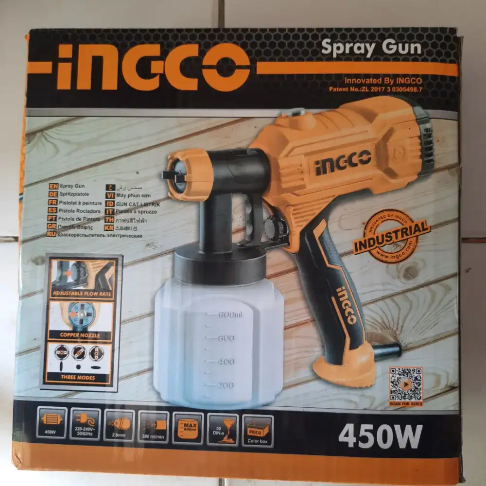 JUAL MURAH SPRAY GUN INGCO (BARU)