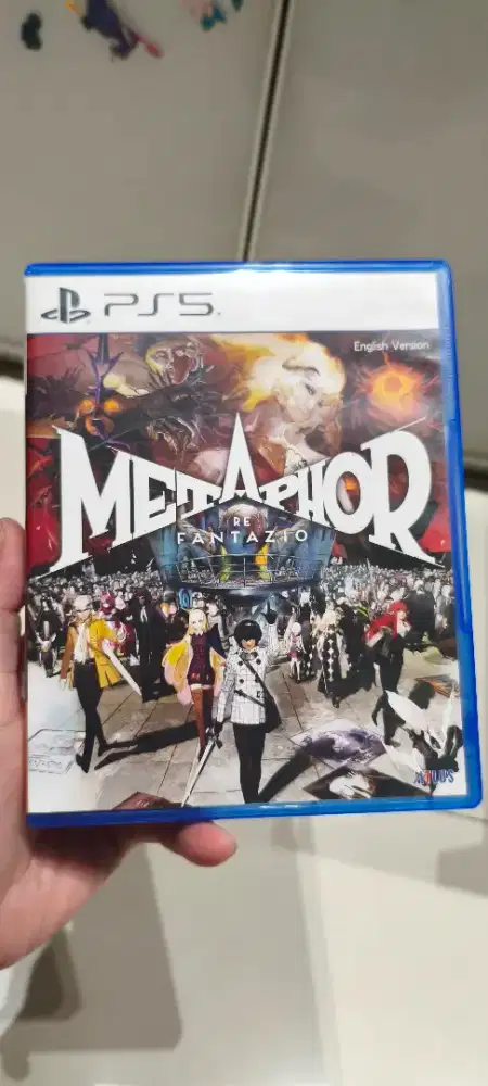 Mau jual disk PS5 bekas METAPHOR REFANTASIO