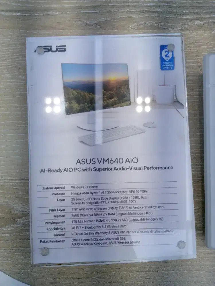 LAPTOP ASUS VM640 AiO