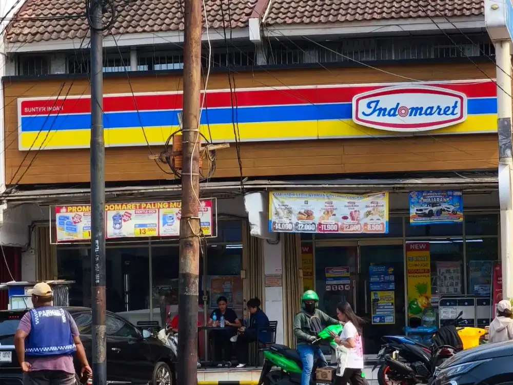Dijual 2 ruko gandeng Sunter di Pinggir Jalan Utama tersewa oleh Indomaret