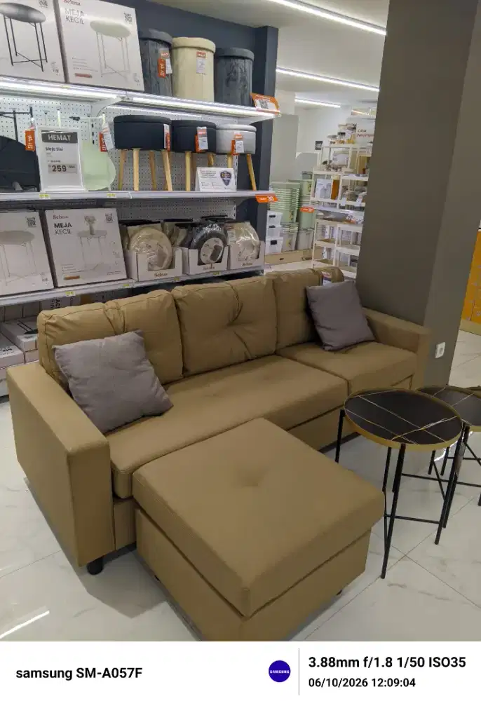 PROMO SOFA L TERMURAH