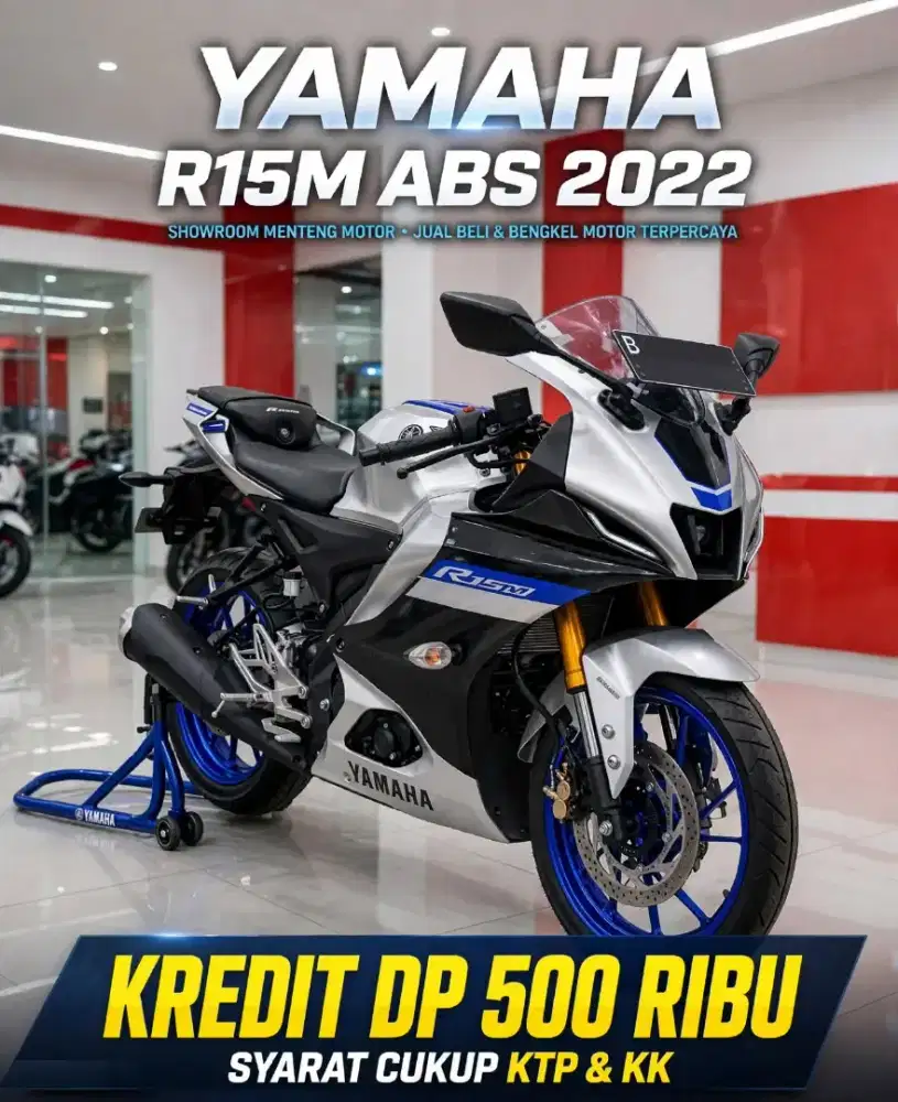 R15M ABS KREDIT MURAH DP 500RIBU