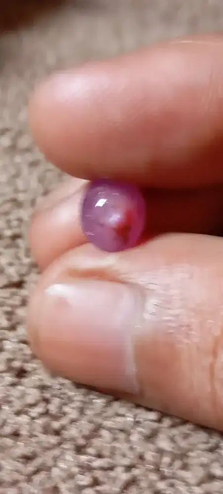 Natural Star Ruby Unheated 2.90 ct Memo