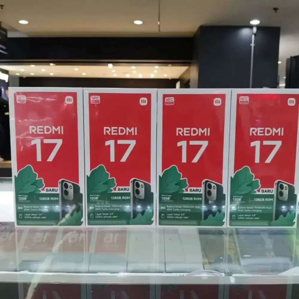 Xiaomi Redmi17 4+4/128GB CASH/KREDIT TUKAR TAMBAH BISA COD FREE ONGKIR
