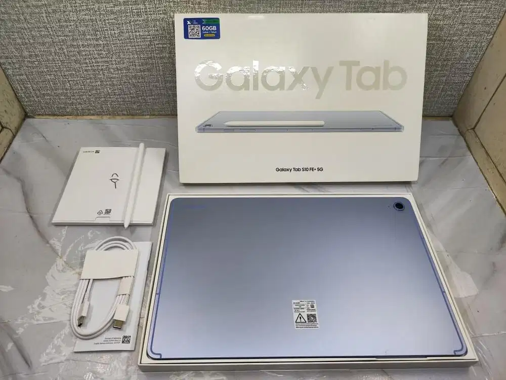 Jual Samsung tab S10 FE+ 5g ram 12/256gb