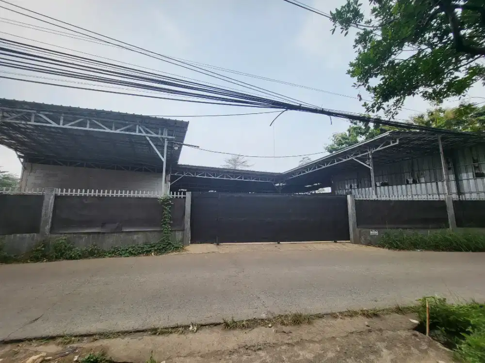 Di sewakan gudang luas 1000 m2 siap pakai