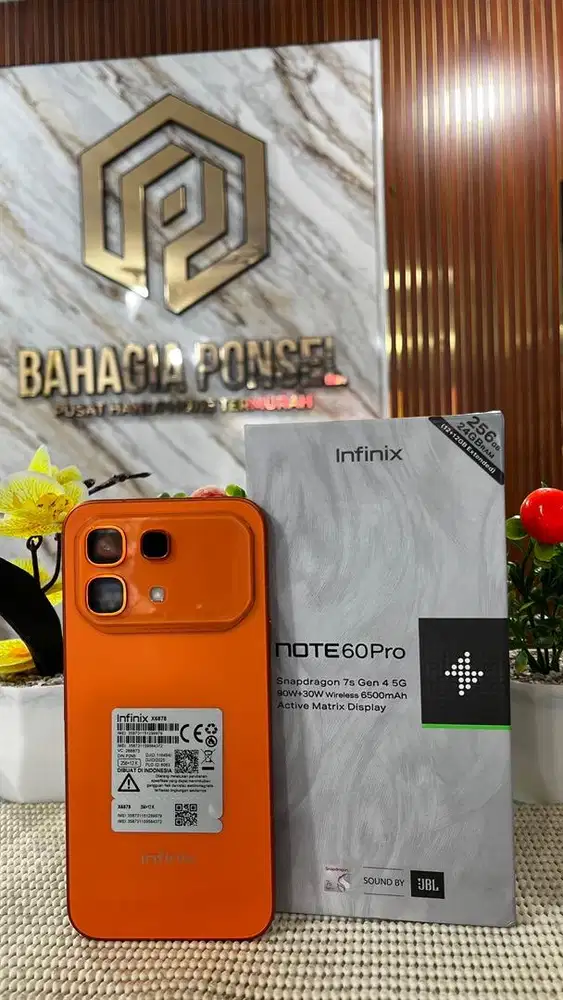 Infinix Note 60 Pro Ram 12+12/256Gb Fullset Mulus 100%