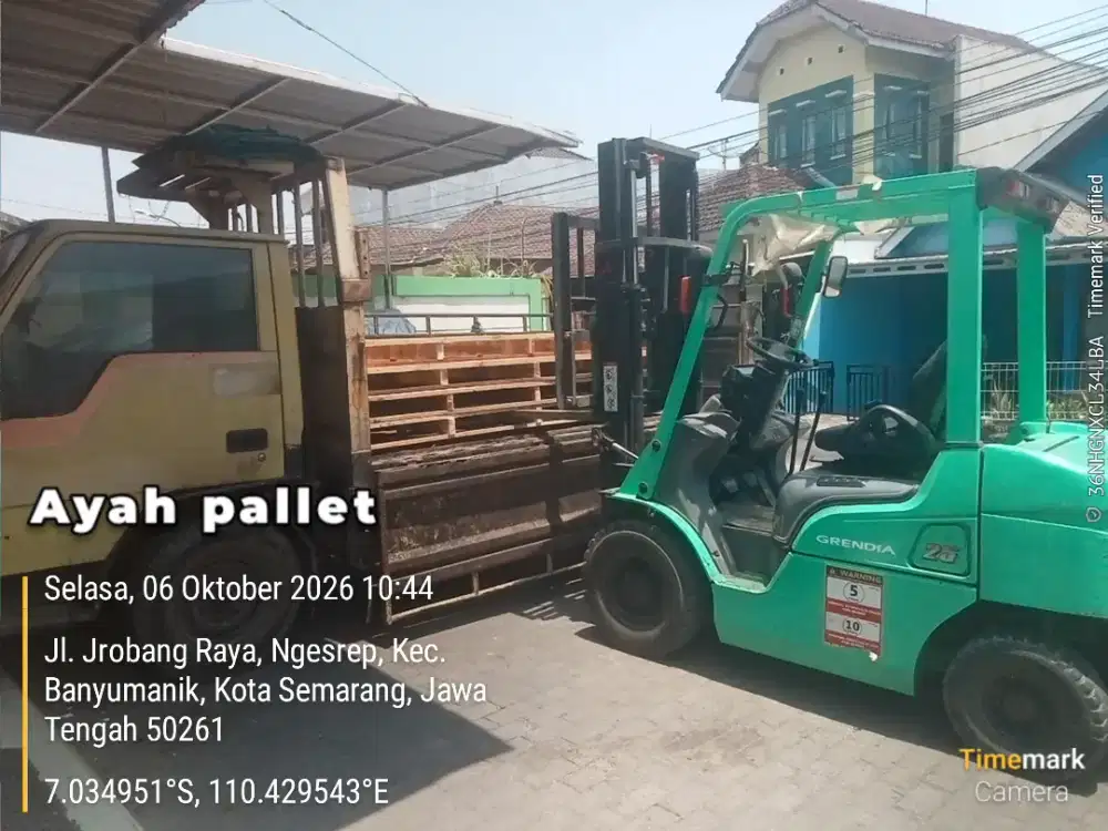 Paking kayu, palet kayu custom dan kemasan kayu