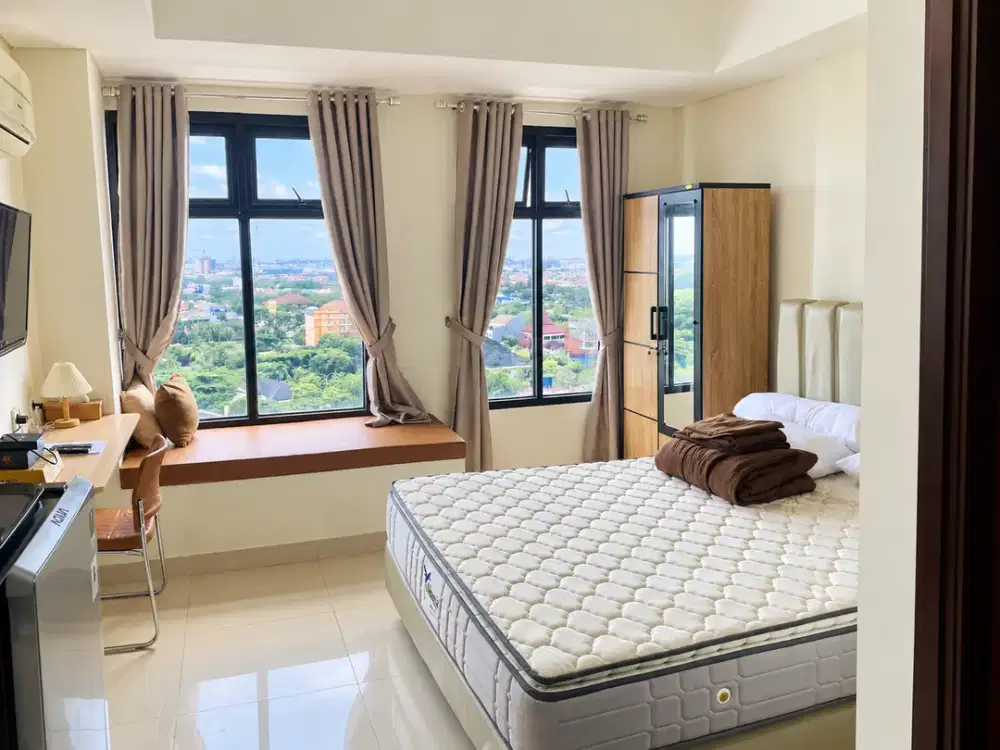 Studio 25 m² Full Furnished Pollux Chadstone Cikarang – Siap Huni Dekat Tol KM 31