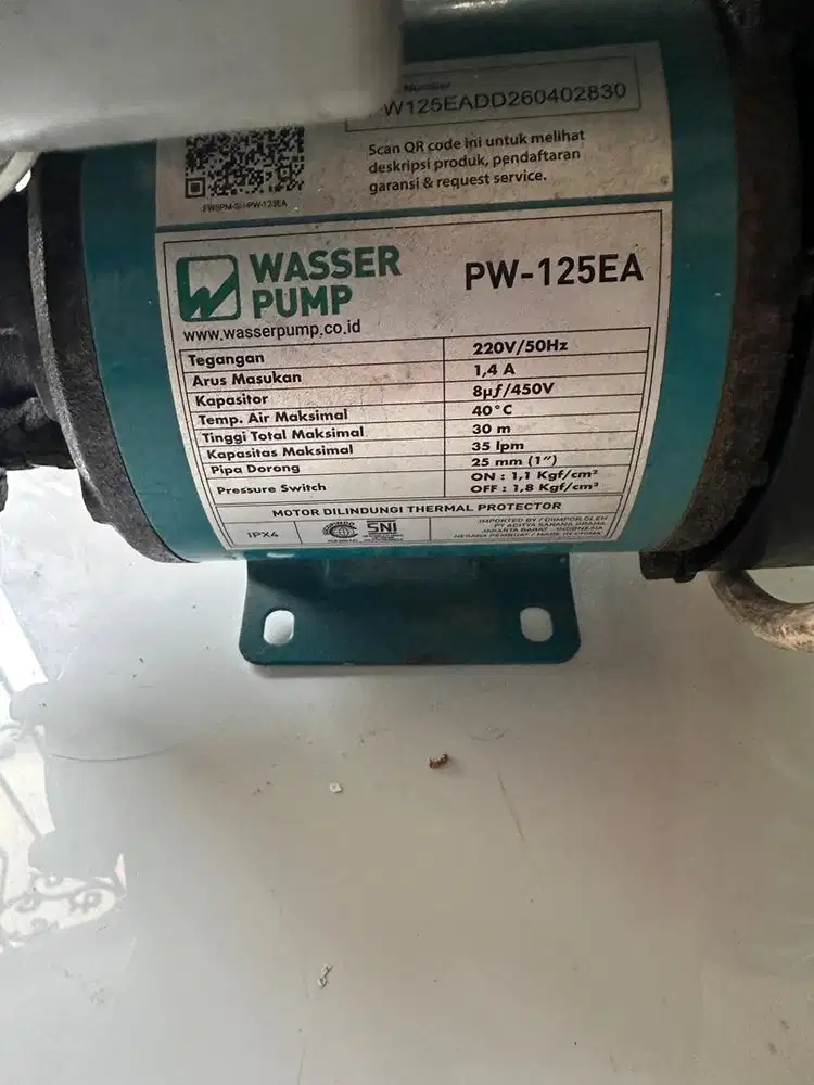 Pompa Air Wasser PW 125 EA