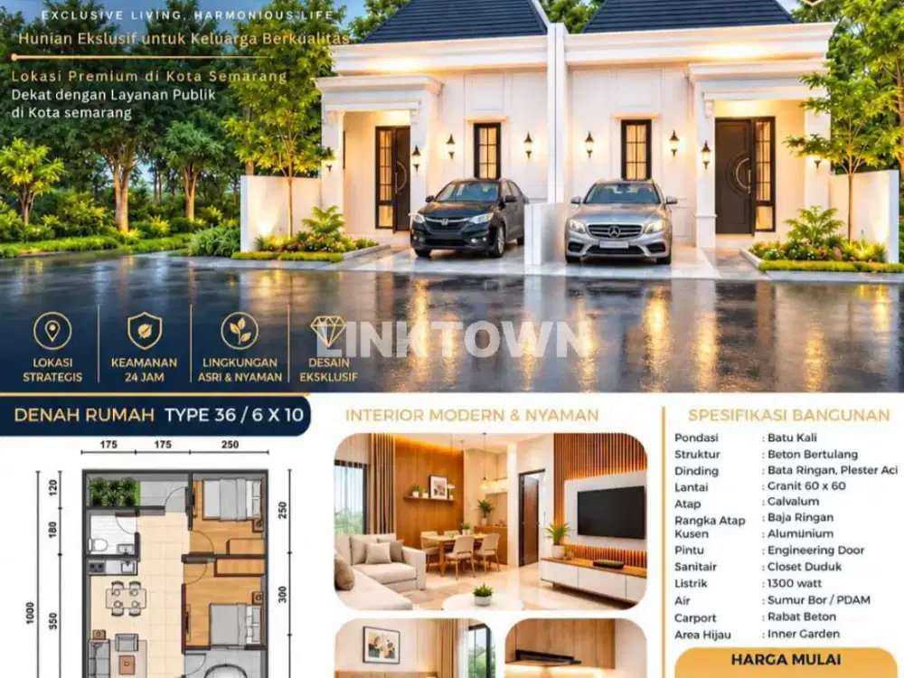Promo Terbatas Harga Murah Rumah di Harmoni Hill Residence Pusat Kota Semarang