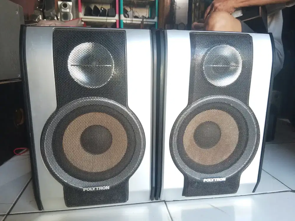 Polytron Xcel Speaker 6 in 80  w RMS/ 3500 w pmpo, full ori, utuh