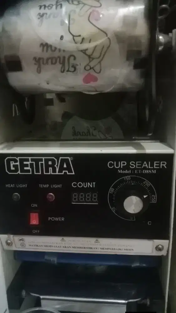 Di jual mesin presan dengan kondisi masih bagus / normal