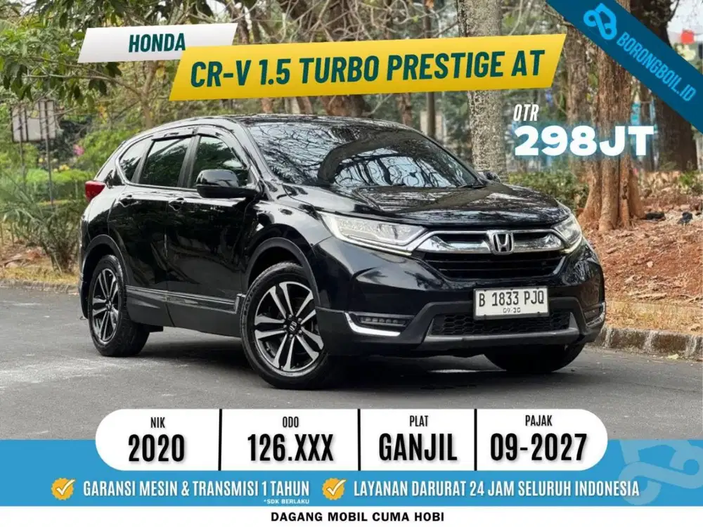 Crv Turbo Prestige AT 2020 Crystal Black Pearl