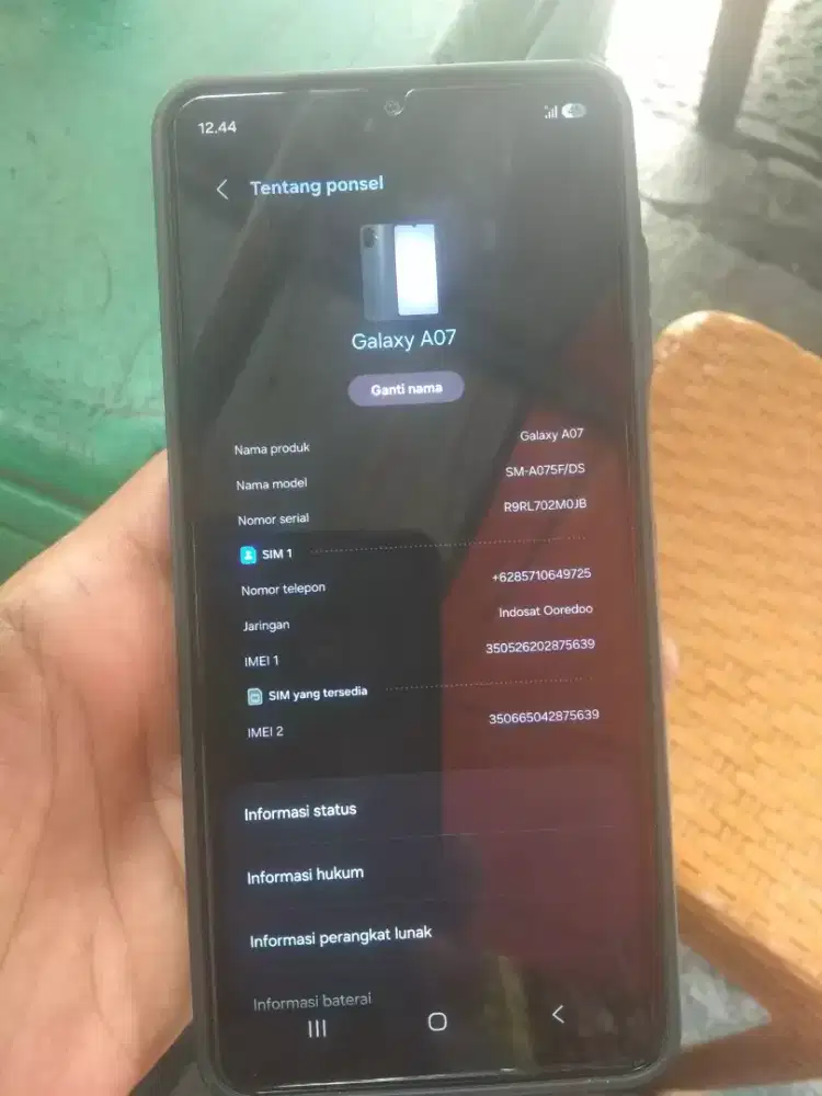 Samsung A07 4/64 fullset